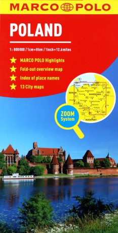 Poland Marco Polo Map (Marco Polo Maps) - Marco Polo [KSIĄŻKA]