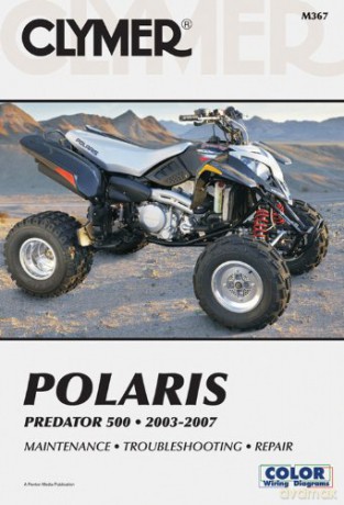 Polaris Predator 500 2003-2007 (Clymer Motorcycle Repair) - Ed Scott [KSIĄŻKA]
