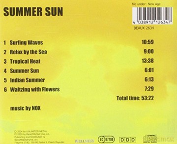 Natures Beauty: Summer Sun [CD]