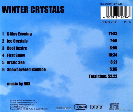 Natures Beauty: Winter Crystals [CD]