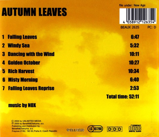 Natures Beauty: Autumn Leaves [CD]