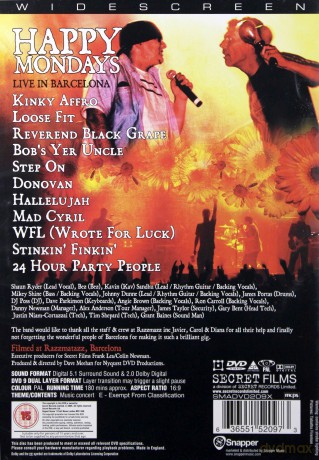 Happy Mondays: Live In Barcelona [DVD]