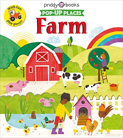 Pop Up Places Farm (UK Edition) - Roger Priddy [KSIĄŻKA]