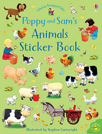 Poppy and Sam's Animals Sticker Book (Farmyard Tales Poppy and Sam): 1 - Sam Taplin [KSIĄŻKA]