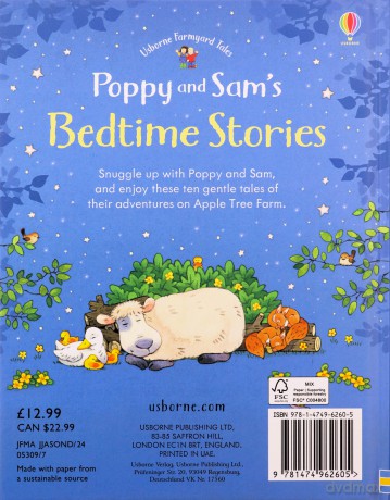 Poppy and Sam's Bedtime Stories (Farmyard Tales Poppy and Sam): 1 - Heather Amery [KSIĄŻKA]