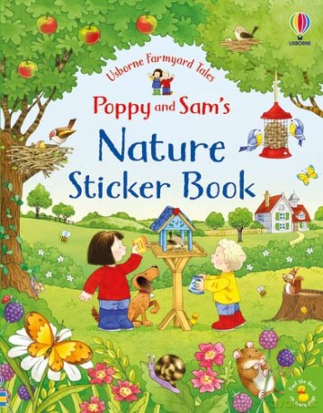 Poppy and Sam's Nature Sticker Book (Farmyard Tales Poppy and Sam) - Nolan Kate [KSIĄŻKA]