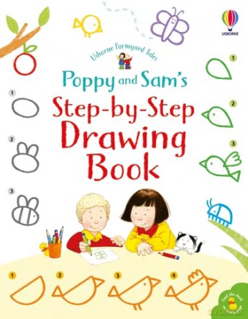 Poppy and Sam's Step-by-Step Drawing Book (Farmyard Tales Poppy and Sam): 1 - Sam Taplin [KSIĄŻKA]