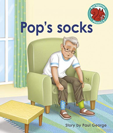 Pop's socks (Red Squirrel Phonics Level 3) - Paul George [KSIĄŻKA]
