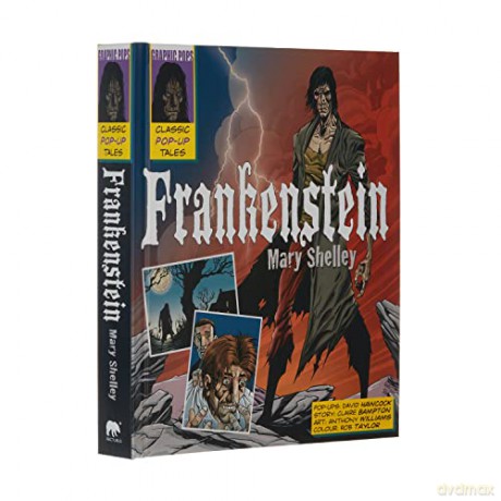 Pop-Up Classics: Frankenstein (Graphic Pops, 2) - Anthony Williams [KSIĄŻKA]