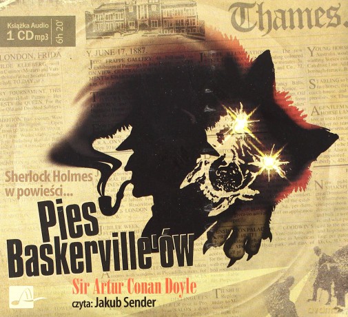 Pies Baskerville'ów - Artur Conan Doyle (digipack) [AUDIOBOOK] [CD-MP3]