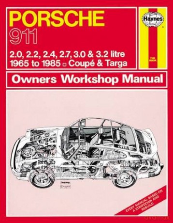 Porsche 911 (65 - 85) Haynes Repair Manual - Anon [KSIĄŻKA]