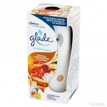 GLADE Automatic Spray Sensual Sandalwood&Jasmine, automatyczny odświeżacz powietrza, 269 ml