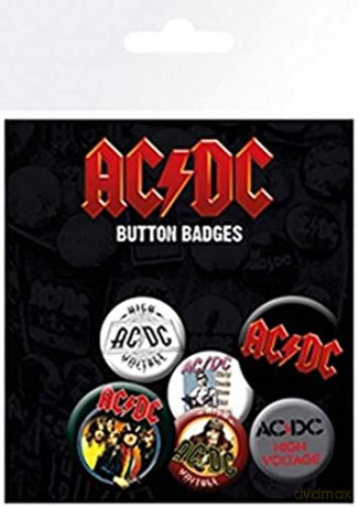 AC/DC - Badge Pack - Mix