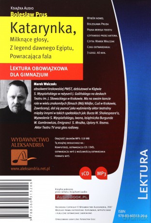 Wybór Nowel - Katarynka - Bolesław Prus [AUDIOBOOK] [CD-MP3]