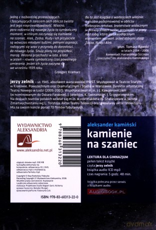 Kamienie Na Szaniec - Aleksander Kamiński [AUDIOBOOK] [CD-MP3]