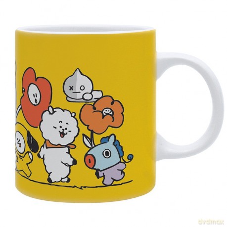 BT21 - Kubek - 320 ml - Flowers with box