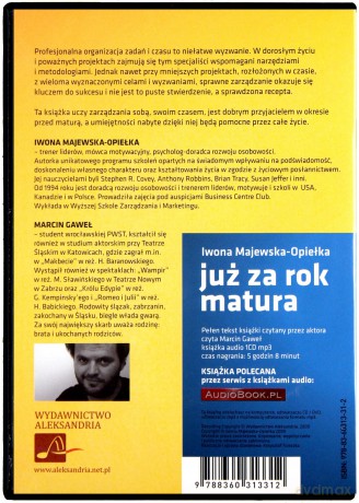 Już Za Rok Matura - Iwona Majewska Opiełka [AUDIOBOOK] [CD-MP3]