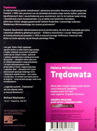 Trędowata - Helena Mniszkówna (digipack) [AUDIOBOOK] [CD-MP3]