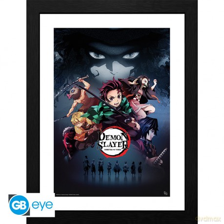 DEMON SLAYER - Plakat w ramie Slayers (30x40)