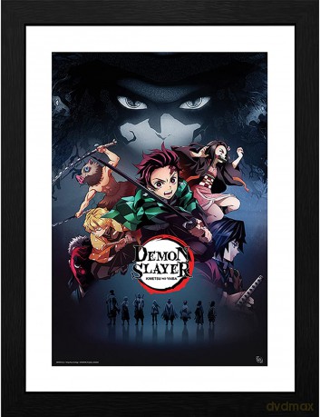 DEMON SLAYER - Plakat w ramie Slayers (30x40)