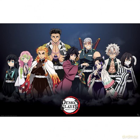 DEMON SLAYER - plakat Pillars (91.5x61)