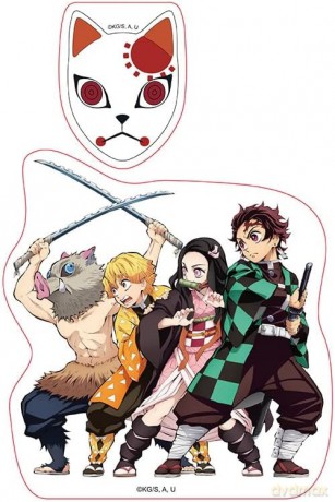 DEMON SLAYER - Stickers - 16x11 cm/ 2 sheets - Slayers X5