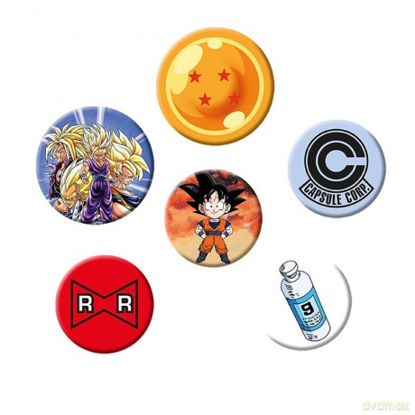 DRAGON BALL - Badge Pack - DBZ/Mix