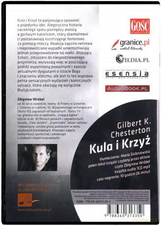 Kula I Krzyż - Gilbert Keith Chesterton [AUDIOBOOK] [CD-MP3]