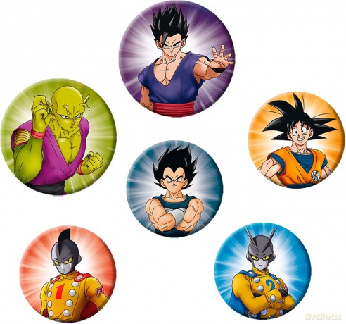 DRAGON BALL HERO - Badge Pack - Characters