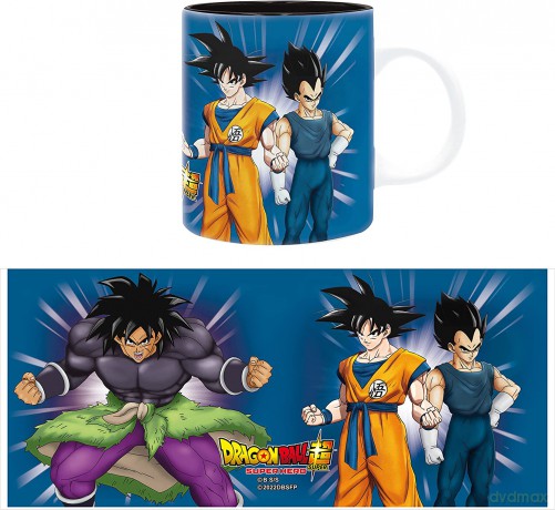DRAGON BALL HERO - Kubek - 320 ml - Goku,Vegeta,Broly box