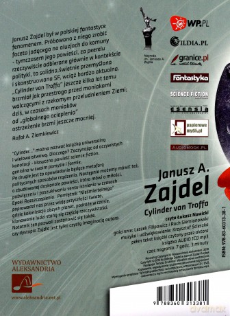 Cylinder Van Troffa - Janusz A. Zajdel (digipack) [AUDIOBOOK] [CD-MP3]
