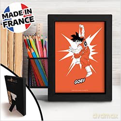 Dragon Ball Z - Black Kraft Frame 15x20 - POP COLOR - GOKU