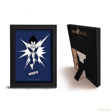 Dragon Ball Z - Black Kraft Frame 15x20 - POP COLOR - VEGETA