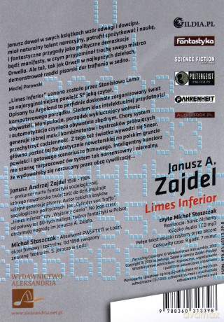 Limes Inferior - Janusz A. Zajdel [AUDIOBOOK] [CD-MP3]