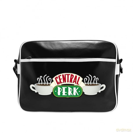 FRIENDS - Messenger Bag Central Perk - black - Vinyl