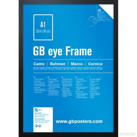 GBEYE - MDF Black Frame - A1 - 59.4 x 84.1 cm