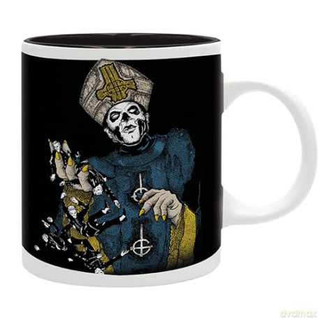GHOST - Kubek - 320 ml - Papa of the World on Fire withbox