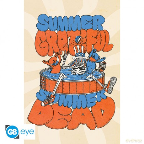 GRATEFUL DEAD - plakat Summer roulé filmé (91.5x61)