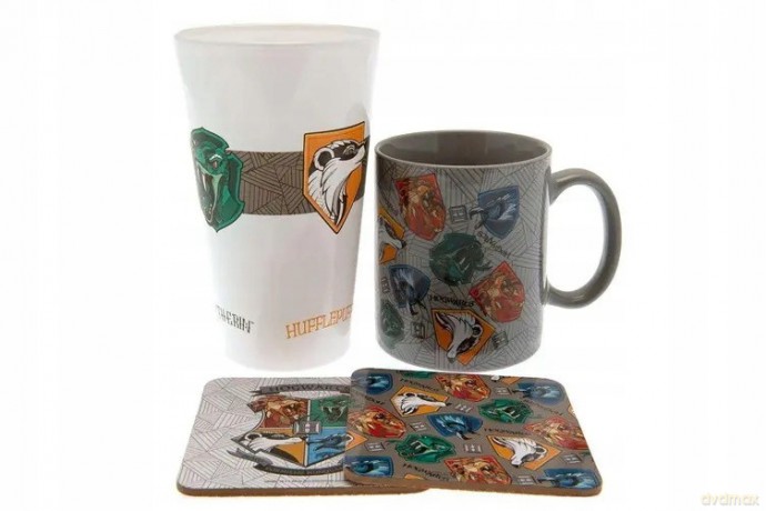 HARRY POTTER - Pck Glass XXL+Kubek +2 Podkładki Stand Together