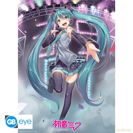 HATSUNE MIKU - plakat - Miku Stage (52x38)