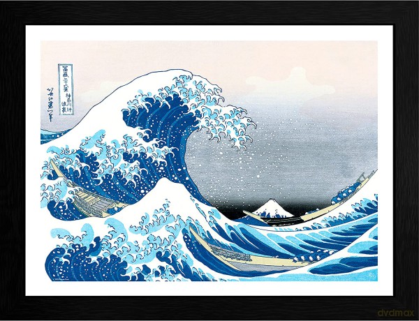 HOKUSAI - Plakat w ramie Great Wave (30x40)