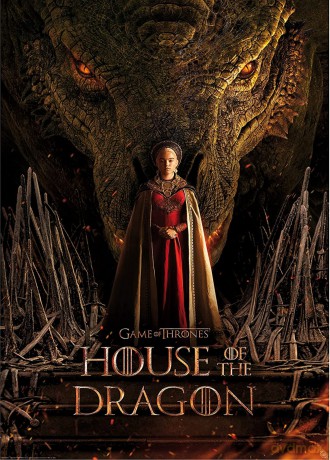 HOUSE OF THE DRAGON - plakat One Sheet roulé filmé (91.5x61)