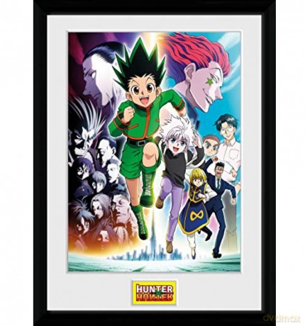 HUNTER X HUNTER - Plakat w ramie Key Art Running (30x40)