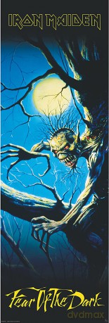 IRON MAIDEN - Door plakat - Fear of the Dark (53x158)
