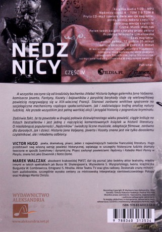 Nędznicy Cz.4 - Wiktor Hugo [AUDIOBOOK] [CD-MP3]