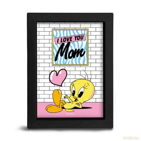 LOONEY TUNES - Black Kraft Frame 1520 - Family&Friends - MOM