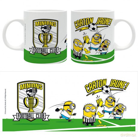 MINIONS - Kubek 320 ml - FOOTBALL - YELLOW CARD