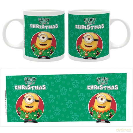 MINIONS - Kubek 320 ml - READY FOR CHRISTMAS