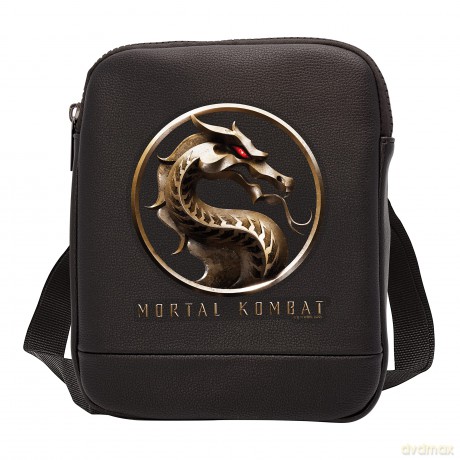 MORTAL KOMBAT - Messenger Bag Logo - Vinyl Small Size