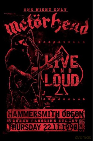 MOTORHEAD - plakat Live and loud (91.5x61)